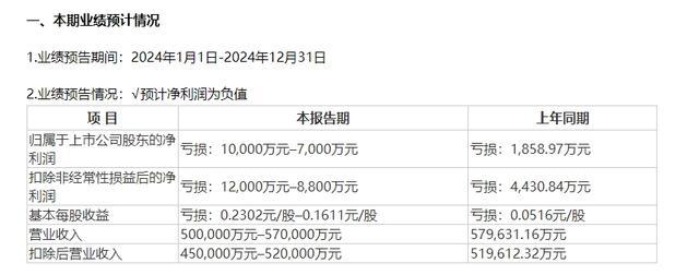 九游体育：海螺新材2024年预亏1亿元—7000万元 公司此前已连续三年亏损(图1)